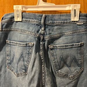 MOTHER Light Blue Denim Jeans